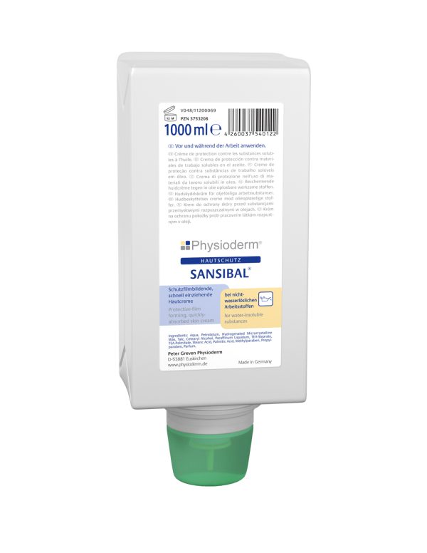 Hautschutzcreme SANSIBAL® 1.000 ml Vario-Flasche