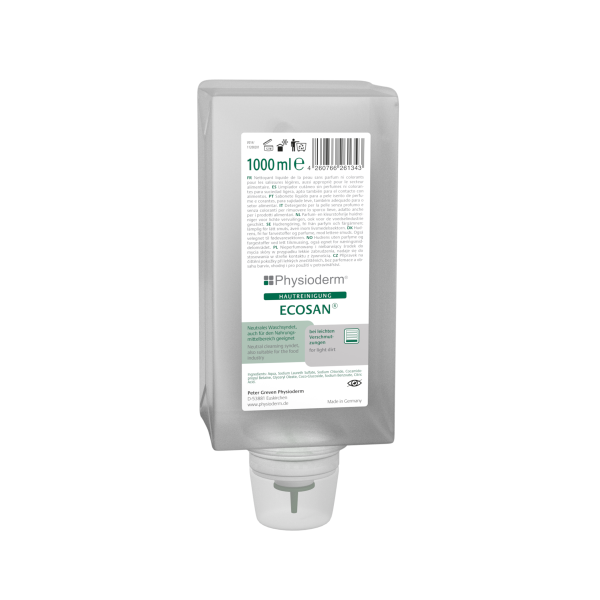 Physioderm® Hautreiniger ECOSAN 1.000 ml Vario-Flasche