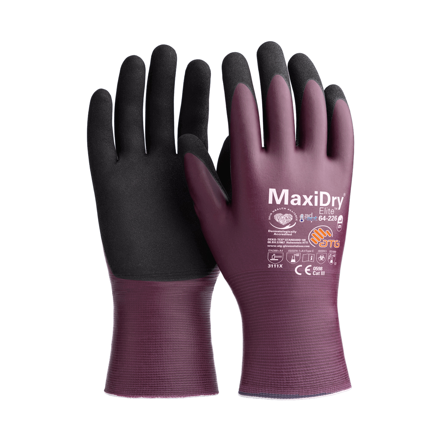 MaxiDry® Elite™ 64-226 Montagehandschuh | Öl- & Nässegriff | Ultraleicht & kühlend