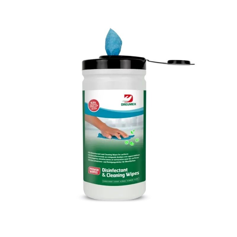 DREUMEX® BLUE Desinfektionstücher | 170 Tücher